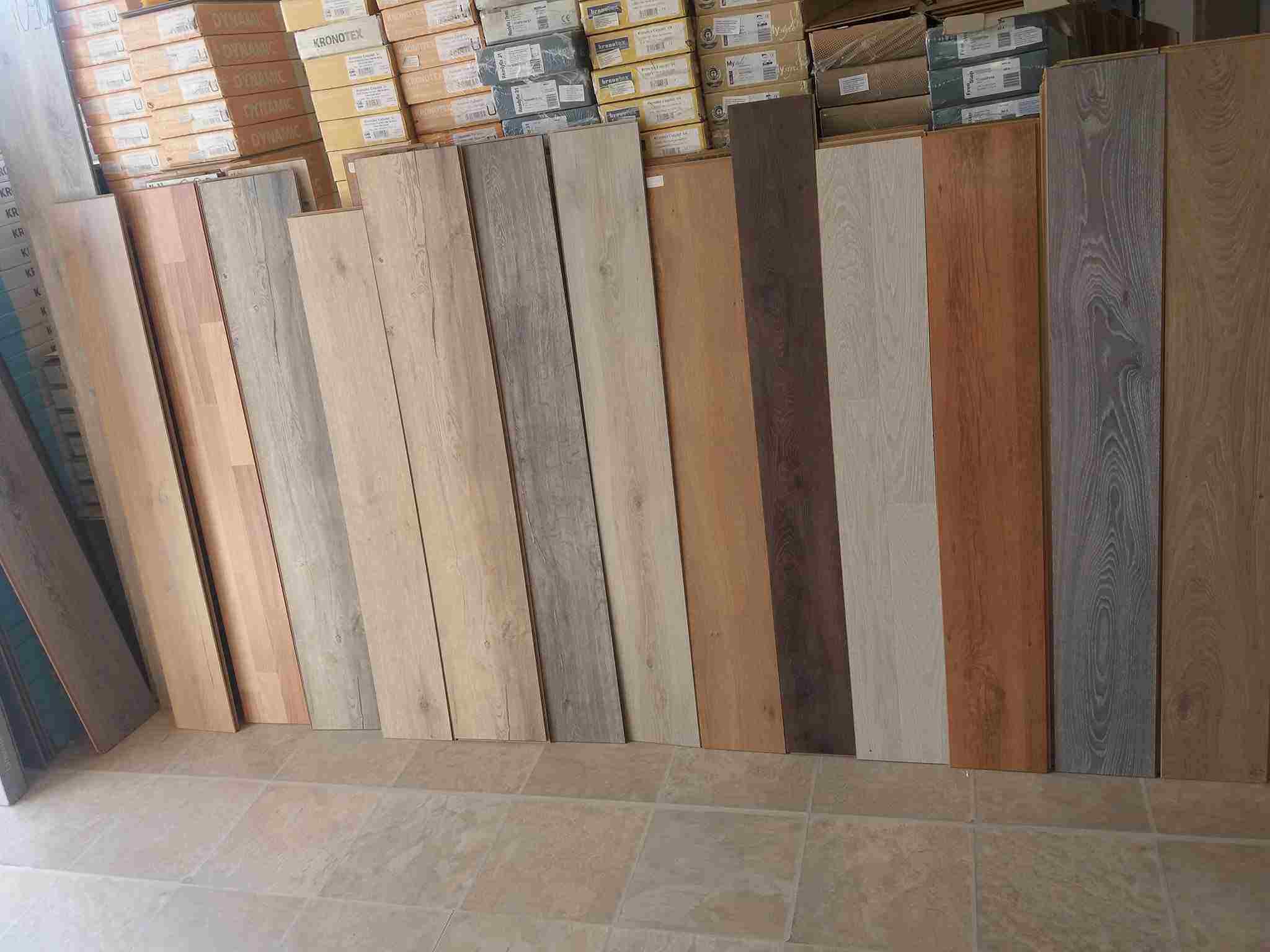 Uzorci laminata u prodavnici